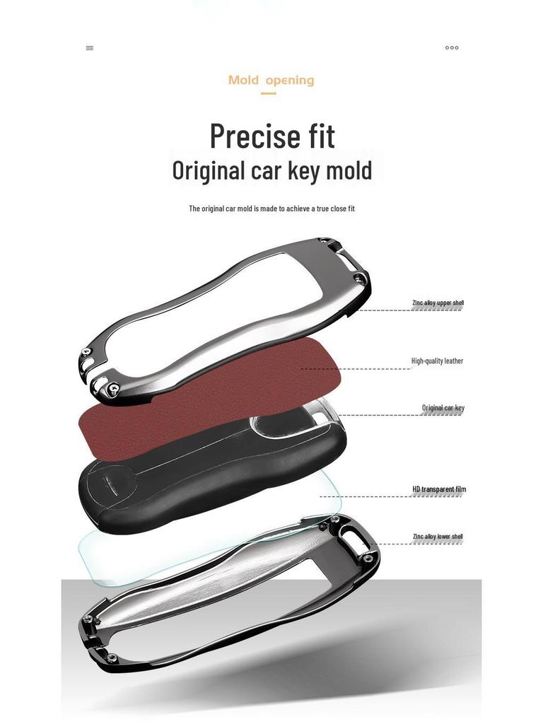Limited Edition Porsche Cayenne Macan 718 Panamera Metal Key Shell Case