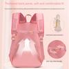 Simple Schoolbag for Elementary School Girls, Grades 1-6-9, Large Capacity, Lightweight and Casual Backpack