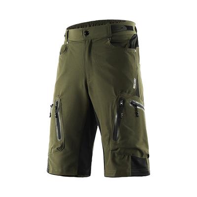 Mens Cycling Shorts 5/8 Length Quick-Dry Mountain Bike Trail Running Hiking Outdoor Sport