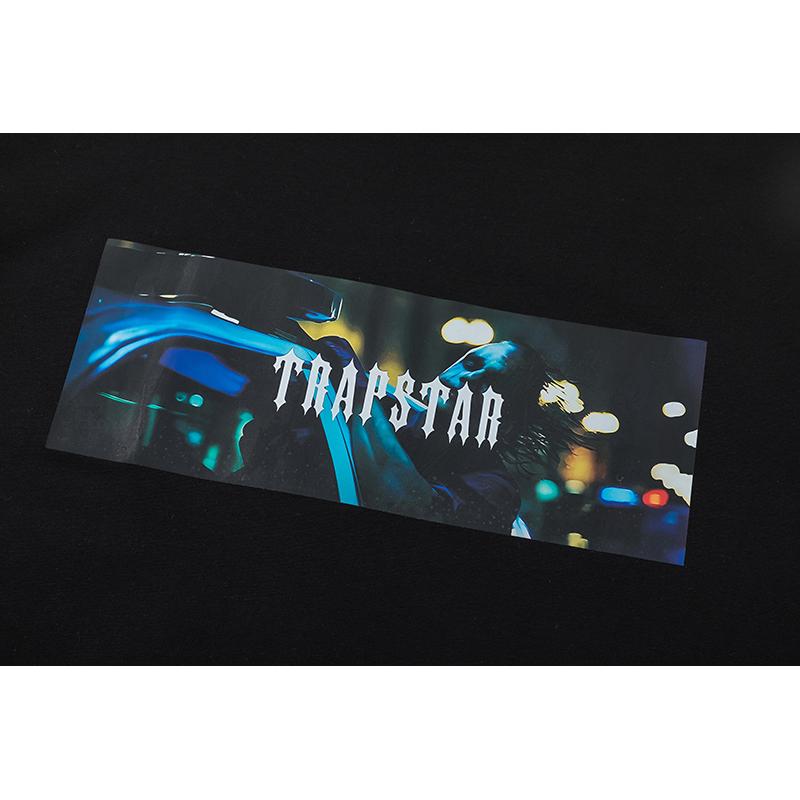 673 Trapstar London 2025 Summer New High Quality Cotton Round Neck Loose Large Size Men's and Women's T-shirt Couple T-shirt