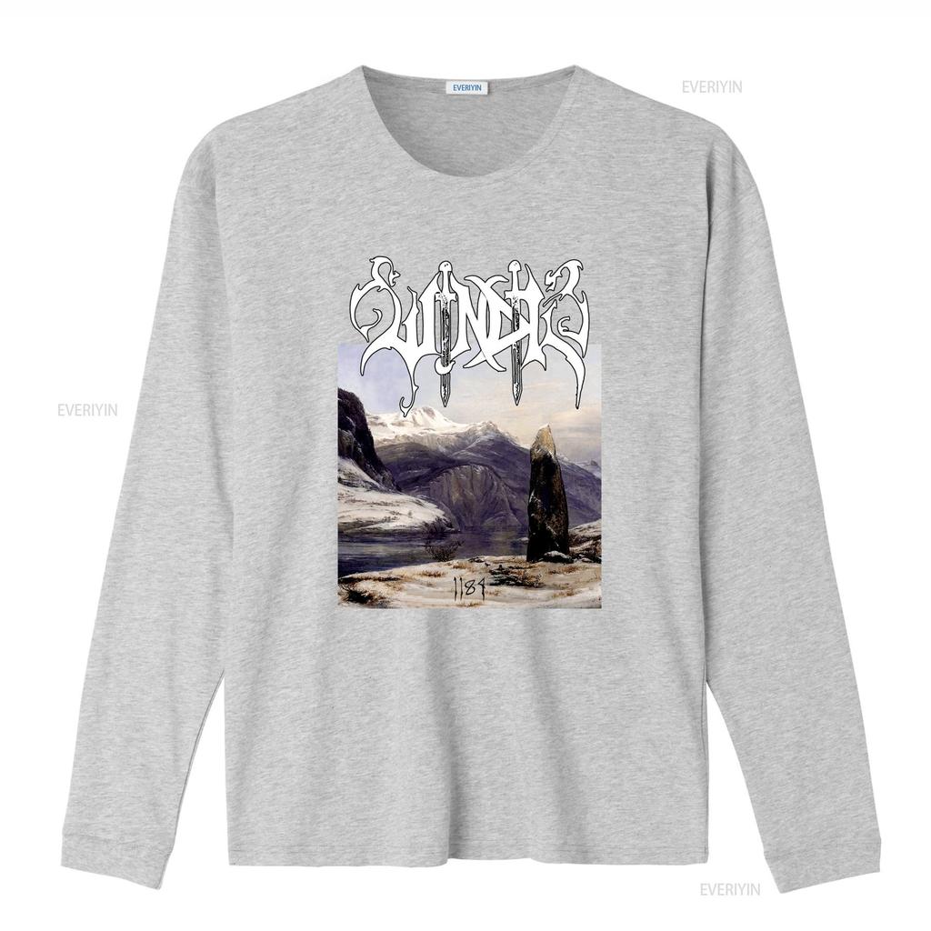Limited Edition Windir 1184 Album Band Metal T Shirt Black Sizes S 5xl Long Or S Vintage Washed Comfortable Homme Stylish