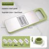 Multifunctional Kitchen Vegetable Slicer and Grater with Hand Guard