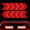 10pcs Car Reflective Strip Stickers Rear Bumper Night Safety Warning Decal Tape