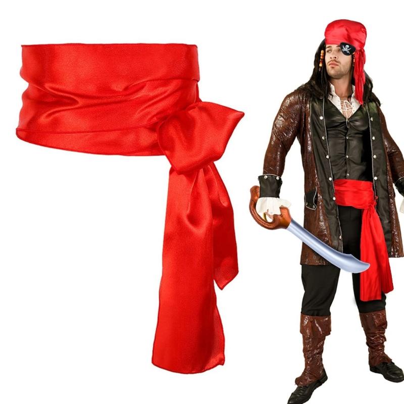 Капитанская пиратская бандана-косынка для подростков на Хэллоуин, тематическая вечеринка-маскарад
