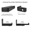 Sound Bar Mounting Bracket Universal Soundbar Speaker Wall Holder Drywall Sound Bar Wall Bracket for Samsung Vizio LG for Bose