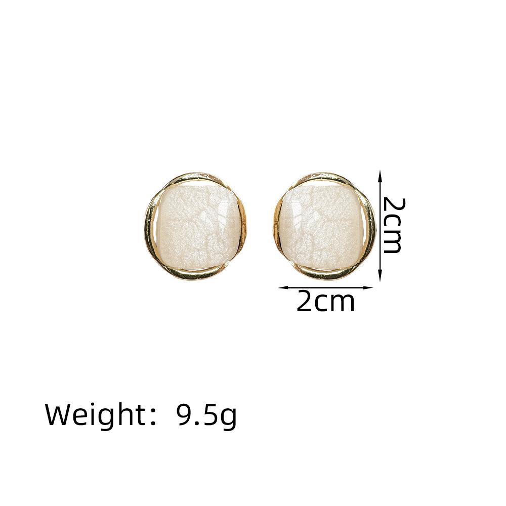 925 Pearl Earrings Women'S Simple Temperament Versatile Stud Earrings High Quality Advanced Sense 925 Niche Earrings
