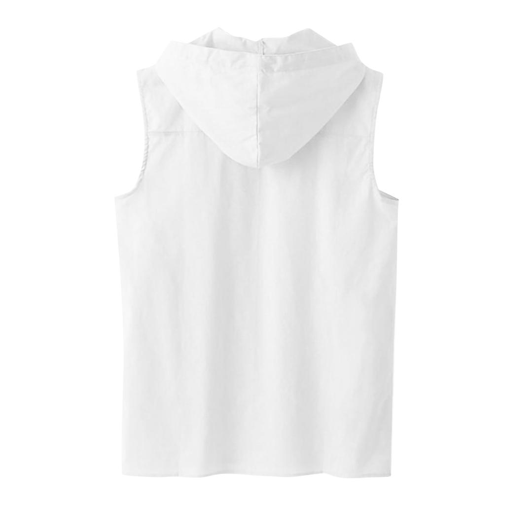 Men's Short Sleeved Men's Tankn Casual Color Matching Tank Top