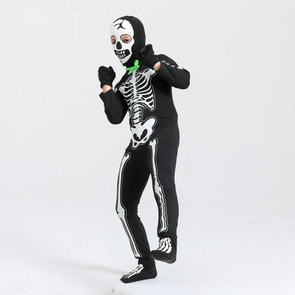 Glow-in-the-Dark Children Cosplay Costume Dress Up Costumes Performance Suit Men