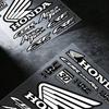 WKB5  FOR HONDA RACING Multi Scene Waterproof Reflective Scratch Cover Stickers Fit Auto Motorcycle Helmet Refrigerator Water Cup