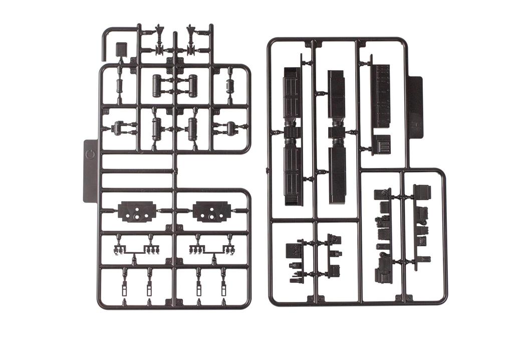 PM Office A PLUM Underfloor Equipment for JNR New Performance Middle Car Main 1 Car Plastic Kit PP239 1/80 Train, (Resistor, Controller, Etc.)