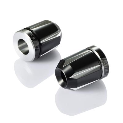 [Daytona] PREMIUM ZONE Наконечник руля для мотоцикла Honda/Yamaha/Suzuki (М6) Тип царапины Ash Silver 93914