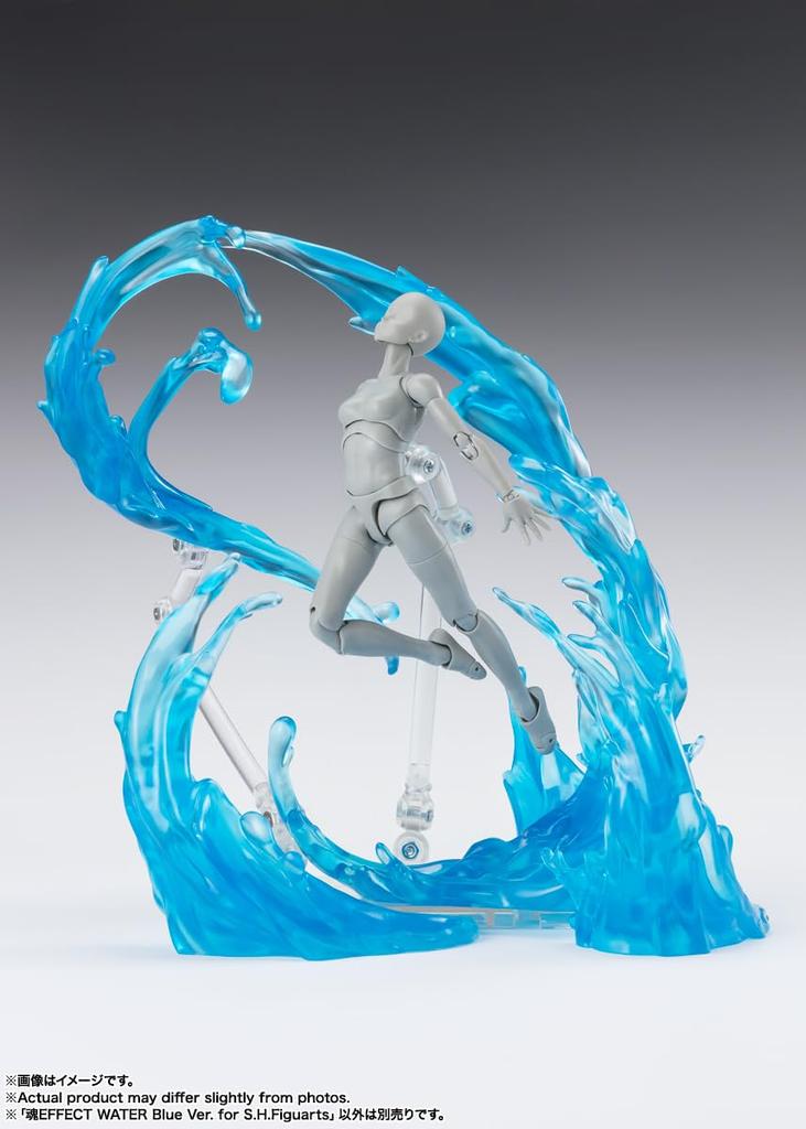 Tamashii ЭФФЕКТ ВОДЫ Синий для 180 мм окрашенной готовой фигуры Вер.. SHFiguarts приблизительно. ПВХ и АБС
