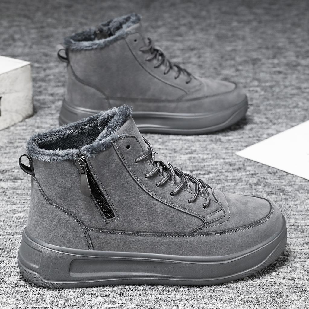 TUINANLE Высококачественные зимние ботильоны для снега, женская теплая обувь с хлопковой подкладкой, ботильоны, мужская обувь