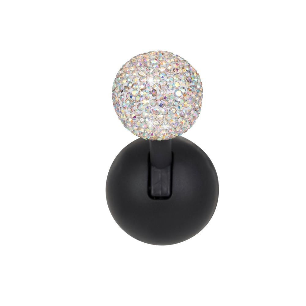 Full Diamonds Joystick Car Starter Multicolor Car Ignition Button Cover Push Start Button Cover