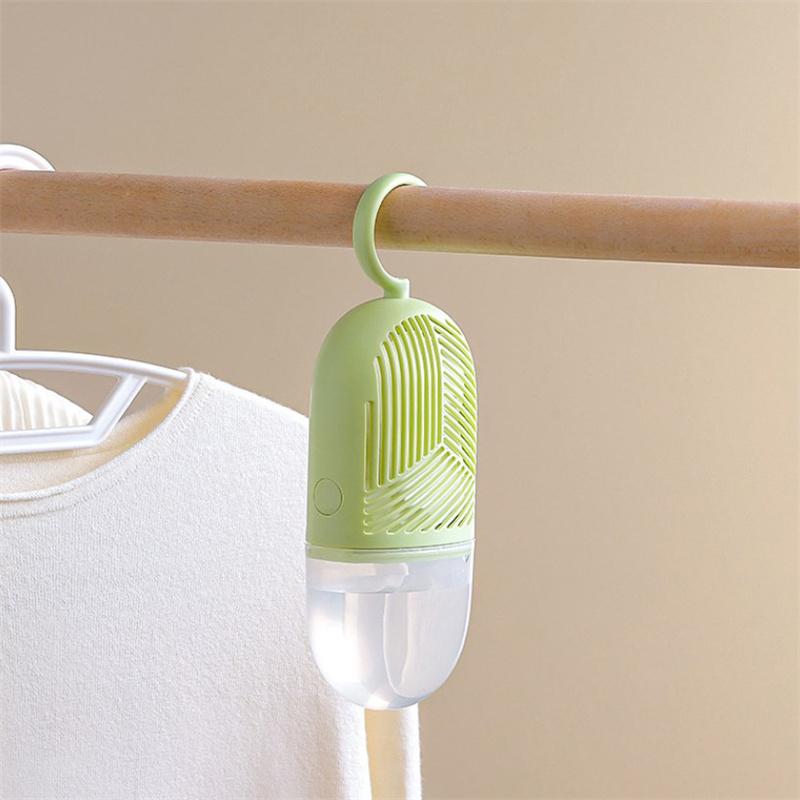 Коробка для осушения одежды, многоразовые подвесные осушители воздуха, антиплесень, с водосборником и крючком для шкафа-купе