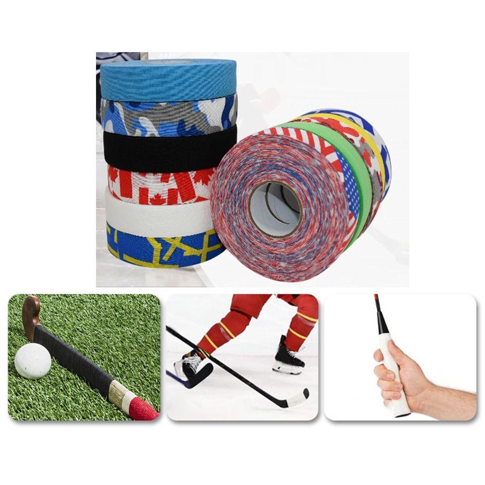 2.5cm*25m Hockey Stick Tape Wear-resistant Golf Tape Sticky Accessories Badminton Tape Ice Hockey