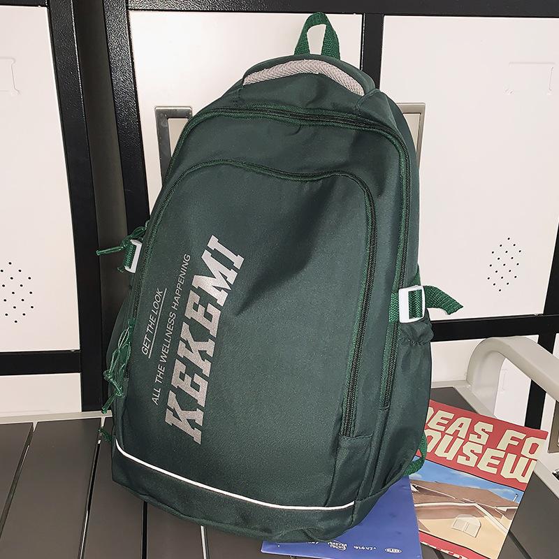 Школьный рюкзак Мужской Студенты колледжа Алфавит Ученики средней школы Высокое качество Мода Ученики средней школы Ученики начальной школы