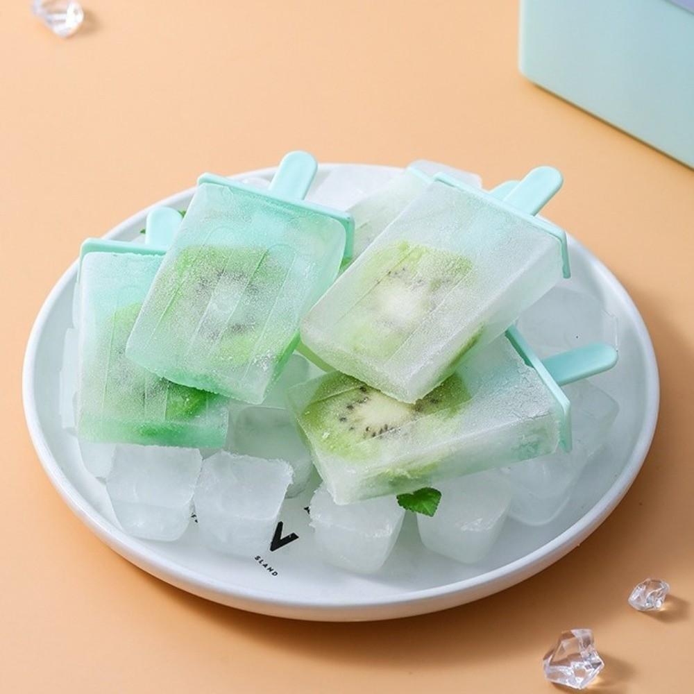 Creative Design Homemade Ice Box DIY Popsicle Mold Cube Tray Ice Cream Popsicle Mold Kitchen Use