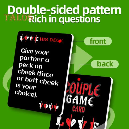 50 шт./кор. Интерактивная карточная игра для пар, вечеринка, свидание, взрослые, построение отношений, разговорные карты, настольная игра, подарок на годовщину ко Дню святого Валентина