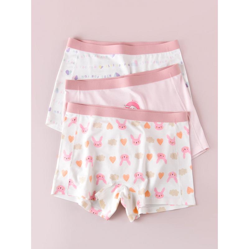 Girls' Seamless Boxer Briefs: Lightweight, Breathable Underwear for Medium & Large Youths