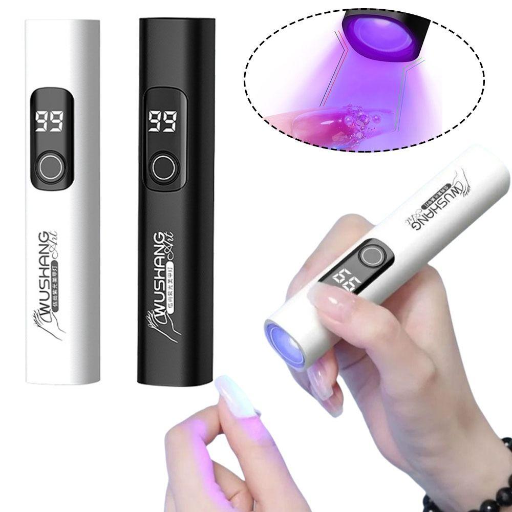 UV Pen-Style Nail Dryer with LED Display Gel Polish Drying Lamp UV Led Lamp Nail Art Tools
