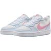 Nike Детские низкие кроссовки Court Borough Comfortable Fit, унисекс, белые, IQ2725101