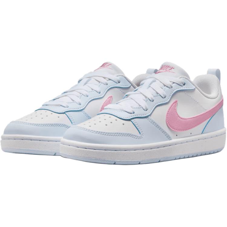 Nike Детские низкие кроссовки Court Borough Comfortable Fit, унисекс, белые, IQ2725101