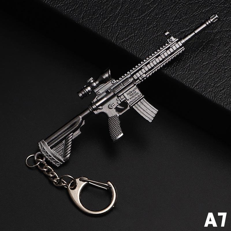 Брелок Pubg Playerunknowns Battlegrounds Брелок M24 Awm M4A1 Akm Брелок Брелок Кольцо Армейский Ювелирный Брелок Пистолет Брелок