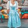 Munich Oktoberfest Beer Maid Dress - Short Sleeve Stage Costume