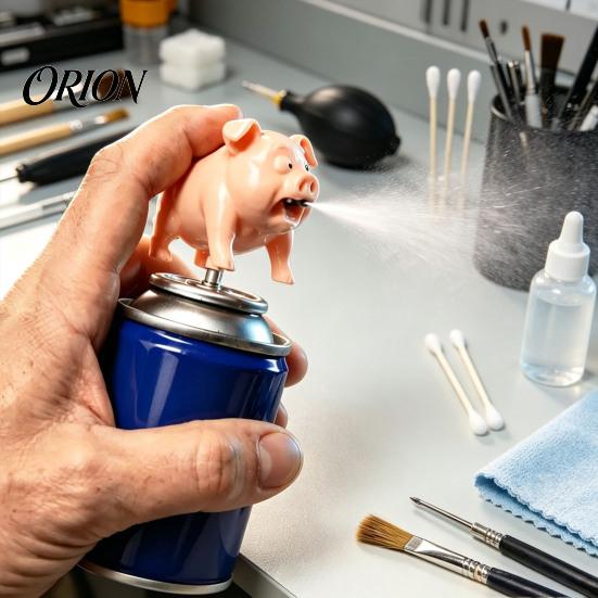 Крутой Декор для Гаража 3D-печатный Распылитель-Брызгалка Совместимый с Аэрозольными Баллончиками WD-40, Подходит для Различных Необычных Насадок с Общим Клапаном, Насадка для Мастерской