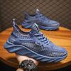 Men's Shoes Summer New Hollow Breathable Casual Versatile Mesh Shoes Soft Sole Wear-resistant Running Mesh Sneakers