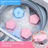 Plum Blossom Hair Remover Mesh Bag for Washing Machine