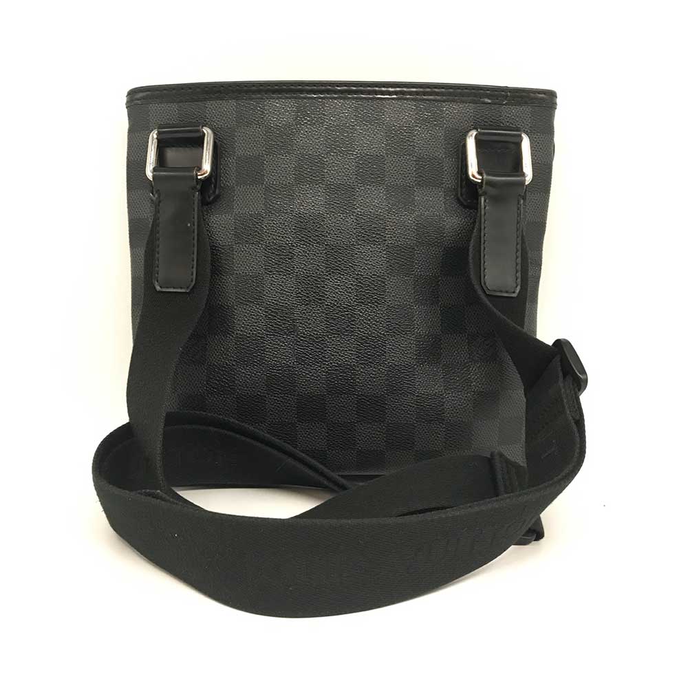 Б/у Сумка через плечо LOUIS VUITTON Канва Damier Grafitto мужская
