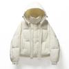 Women's Short Down Jacket Winter Loose White Duck Down Jacket