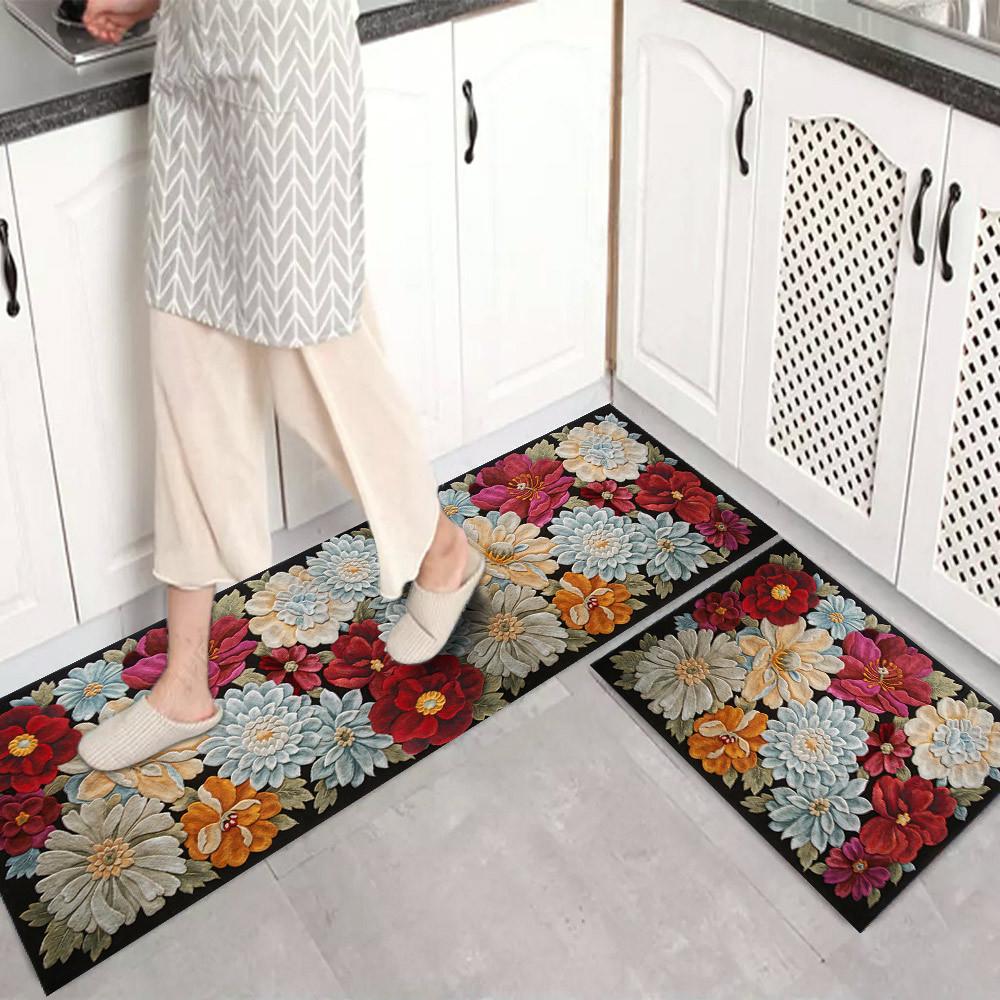 Коврик для кухни, напольный коврик, длинный коврик для ванной, коврик для входной двери, домашний ковер