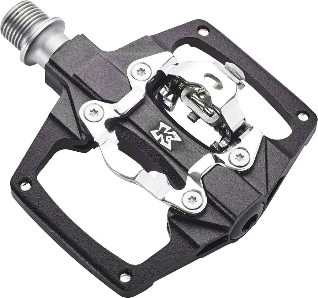 KCNC велосипедная легкая алюминиевая педаль с креплением без зажима, черная