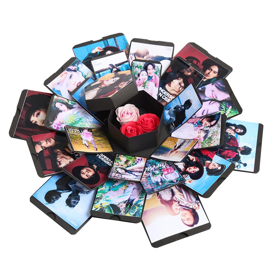Explosion Box Creative Surprise Box Handmade With Guide Photo Album