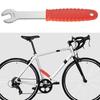 Велосипедный ключ для педалей, противоскользящая резиновая длинная ручка, 15 мм, MTB, дорожный горный велосипед, средство для снятия педалей, гаечный ключ, инструменты для ремонта велосипеда