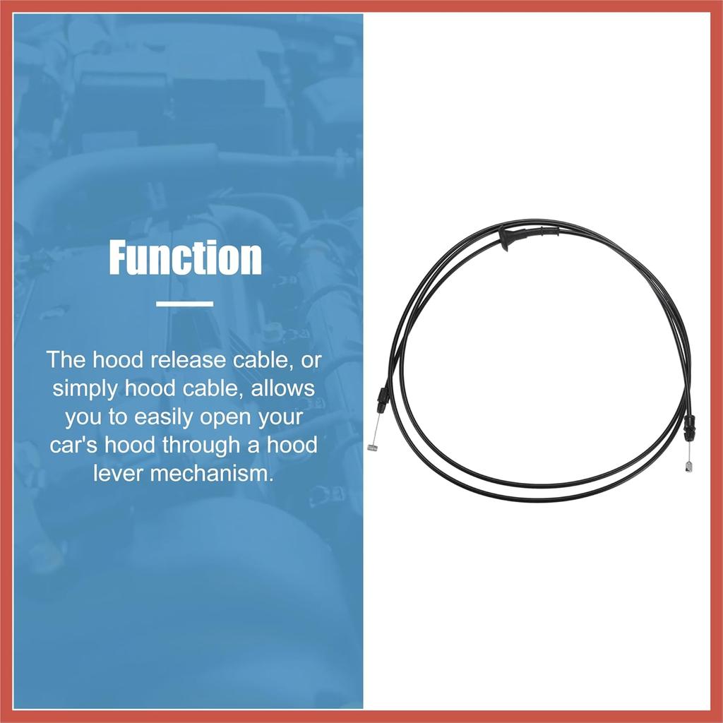 Трос привода замка капота ACROPIX для Ford F-150 1997-2004 для Ford Expedition 1997-2002 Трос замка капота Замена F65Z-16916-AB Автозапчасти
