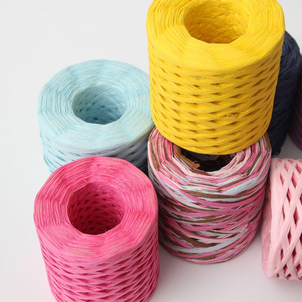 Environmentally Friendly Paper Rope Lafite Decorative Rope Braided Rope Packaging Tape Manual