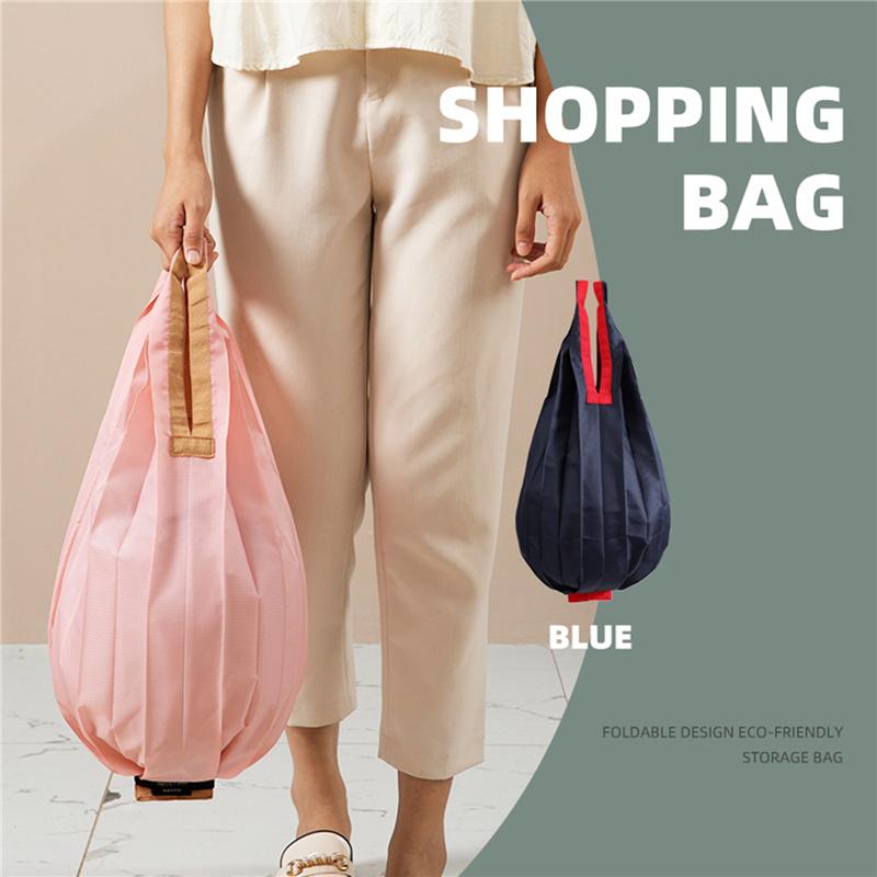 Folding Shopping Bag Portable Collapsible Bag Large Capacity Grocery Bag Supermarket Shopping Bag