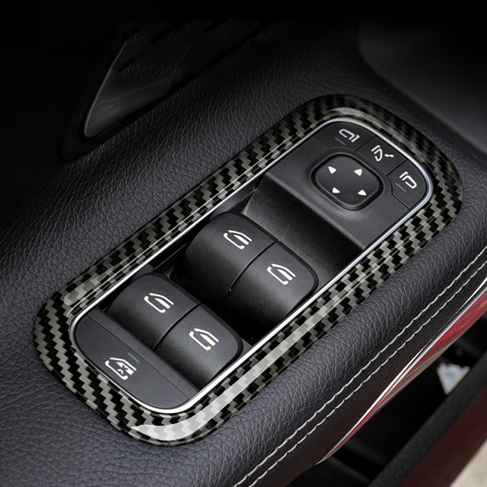 Цвет углеродного волокна для Mercedes Benz CLA Class C118 CLA180 CLA200 CLA220 CLA260 Стайлинг автомобиля Деталь интерьера Ремонт Отделка Наклейка