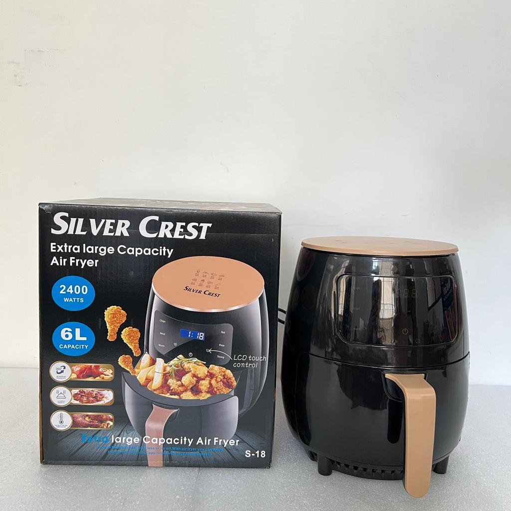 Фритюрница SilverCrest автоматическая большой вместимости с сенсорным управлением