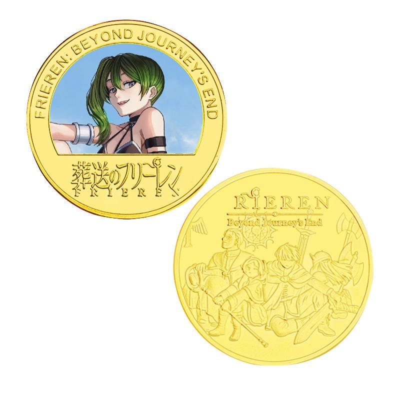 Commemorative coins, metal coins, anime merchandise gifts