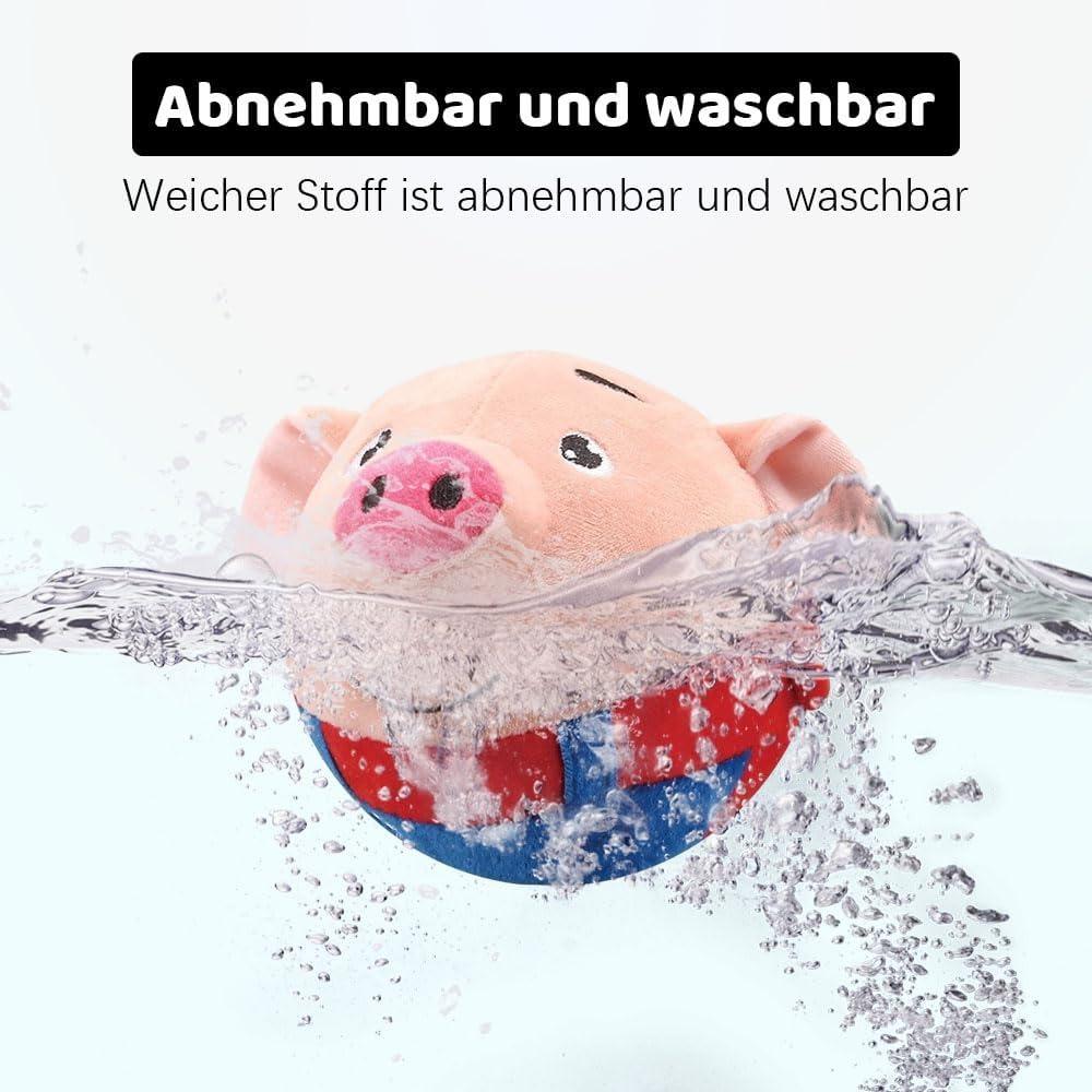 Интерактивная игрушка для собак, активная мобильная плюшевая игрушка для домашних животных, говорящая мобильная электрическая игрушка-мяч для собак с зарядкой через USB, прыгающая игрушка для кошек