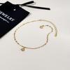 Elegant 18K Gold Titanium Steel Bracelets: European & American Fashion, Non-fading, Women's Versatile Personality Hand Jewelry