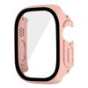 WANLONFENG For Apple Watch Ultra 2    Ultra 49mm 2-in-1 Hard PC Frame Waterproof Case with Tempered Glass Screen Protector