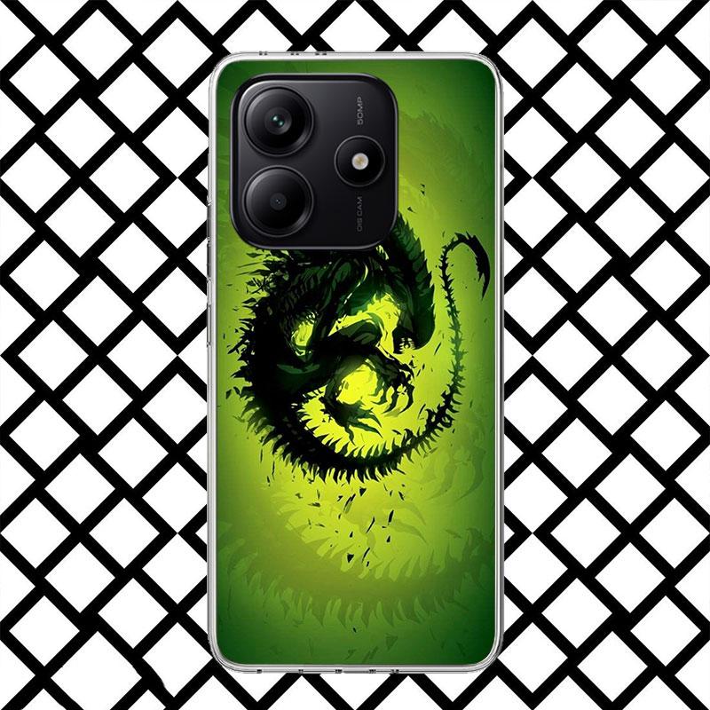 Крутой чехол для телефона A-Alien X-Xenomorph для Xiaomi Redmi Note 15 14 14S 13 12 12S 11 Pro Plus 11E 11T 11S 10S 5G Мягкий чехол Fundas R