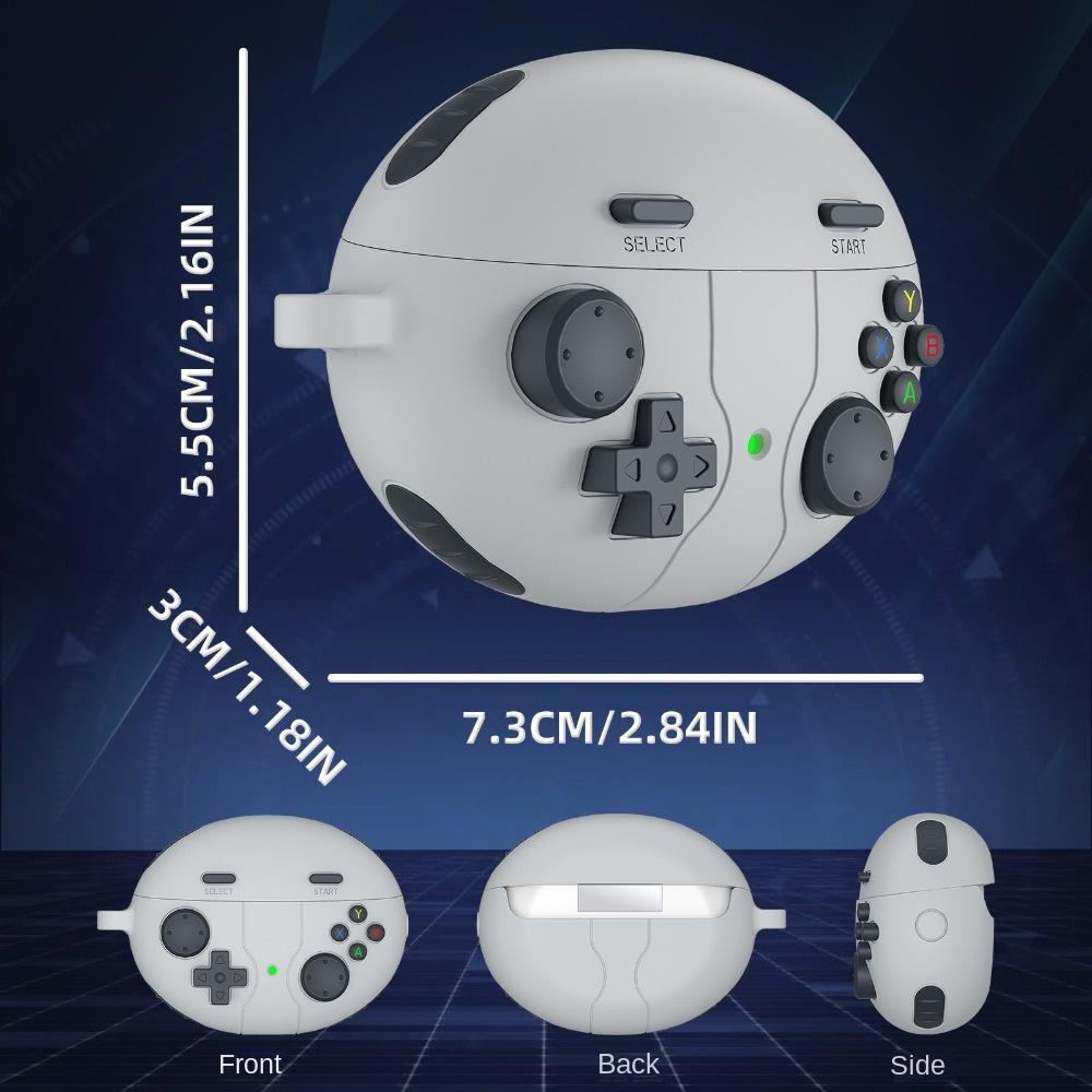 3D Earphone Protective Cover Silicone Earphone Storage Case for HUAWEI FreeBuds 5i Home/Outdoor