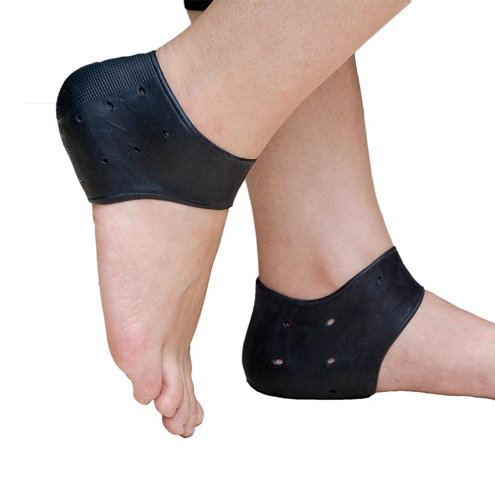 Sumifun Разноцветные носки на пятке, силиконовые носки с защитой пятки